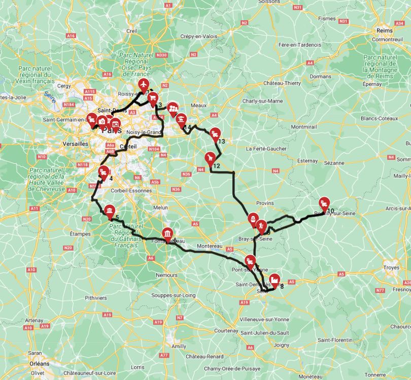 Paris Roundtrip - Charming French Escapes